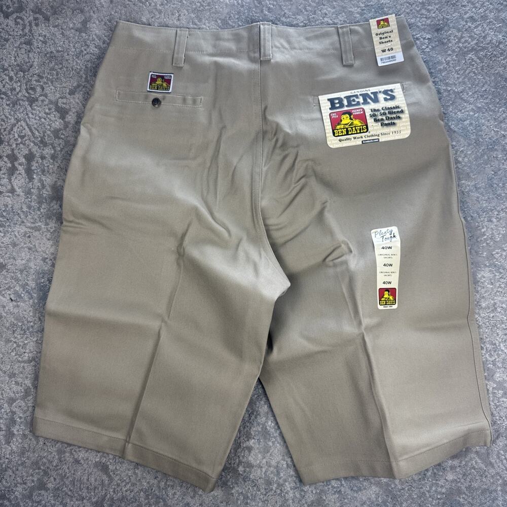 Original Ben Davis Shorts Khaki Size W 40